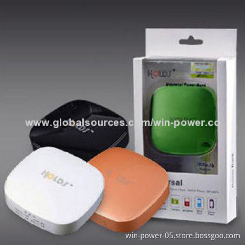 Power Bank with Lithium Polymer Battery Inside, High-quality, Meet Safe Requirements